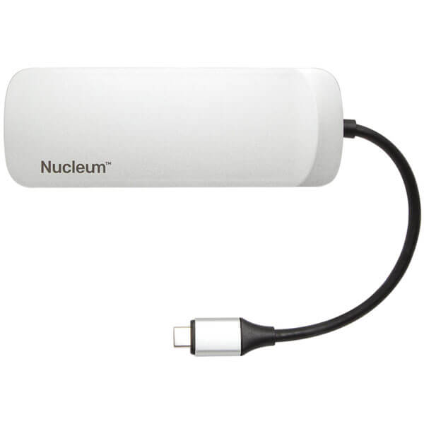 USB KINGSTON NUCLEUM USB-C HUB (C-HUBC1-SR-EN) ( გამანაწილებელი)