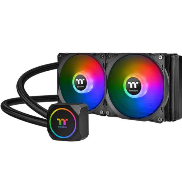 THERMALTAKE PC COMPONENTS/COOLER TH240 ARGB SYNC AIO 240MM LIQUID COOLER  (CL-W286-PL12SW-A) (ქულერი)
