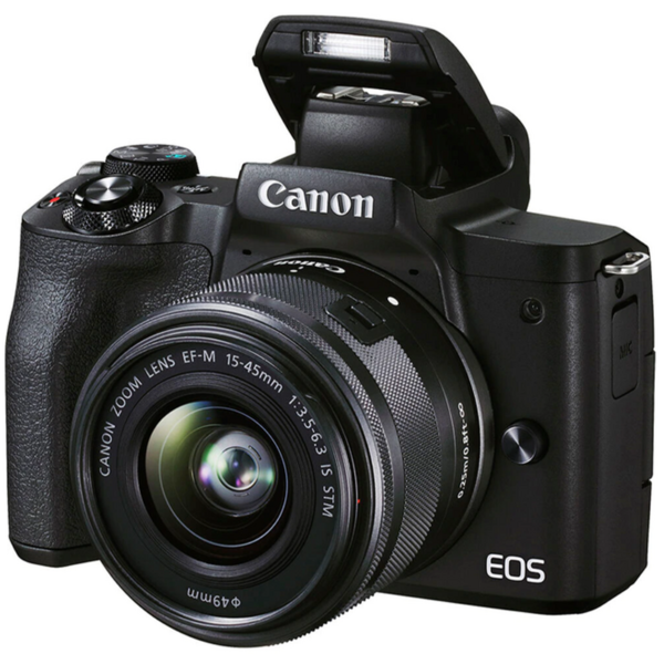 CANON EOS M50 MARK II + EF-M (15-45MM) (ციფრული კამერა ლინზა)