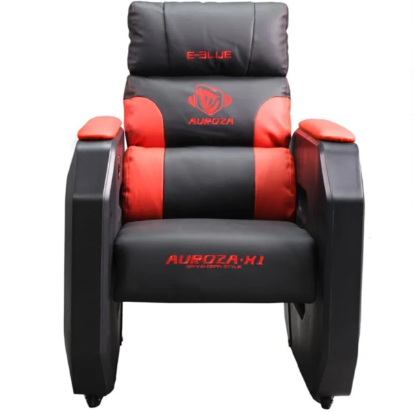 GAMING E-BLUE EEC359BRAA-IA GAMING SOFA WITH MOVABLE SCROLL CASTERS RED ( სავარძელი)