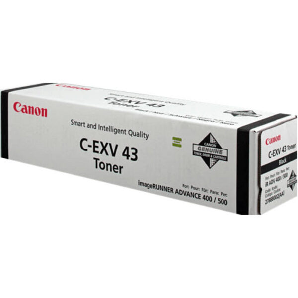 CANON TONER CARTRIDGE C-EXV43 FOR IR ADVANCE 400I / 500I (2788B002AA, 15200 PAGES) (ტონერი)